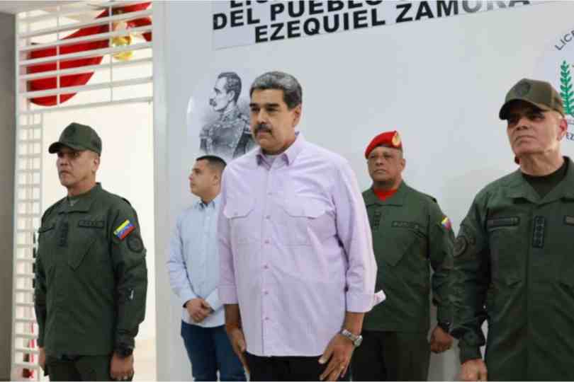 Presidente Maduro Con Alto Mando Militar Cortesia 50220