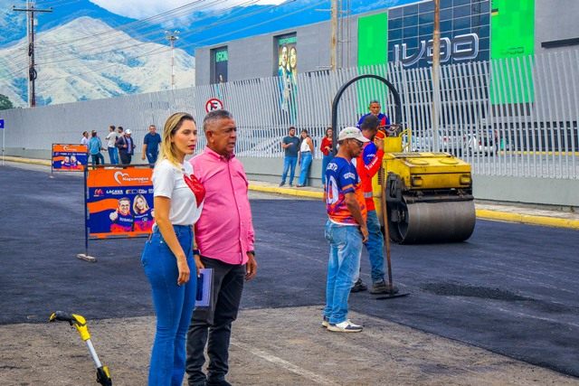 Mas De 1200 Toneladas De Asfalto Coloco La Gestion De La Alcaldesa Elizabeth Nino En Naguanagua 3 1