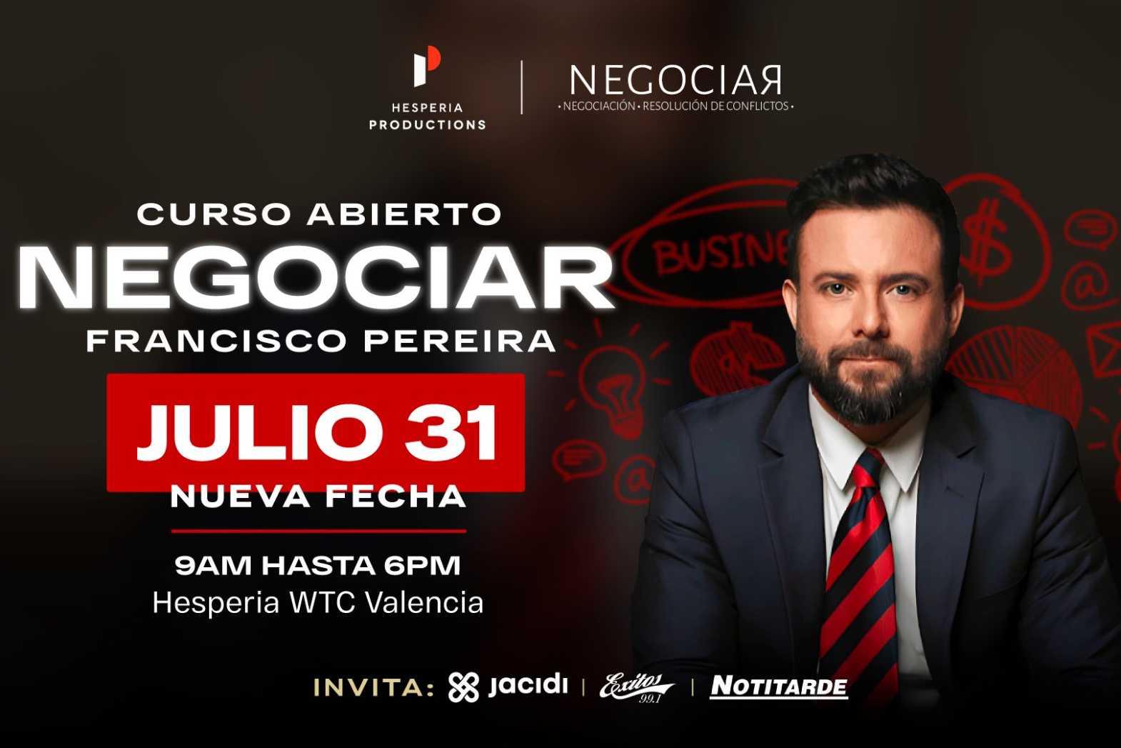 Francisco Pereira Trae A Venezuela Su Metodo NEGOCIAR La Clave Para Decisiones De Alto Impacto