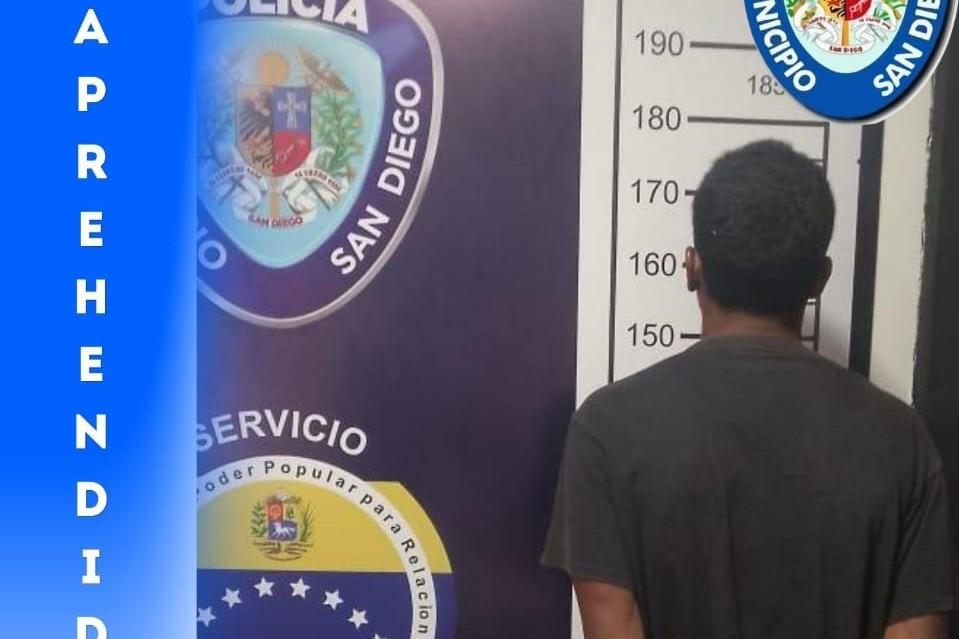 Sujeto Con Amplio Prontuario Fue Capturado Por La