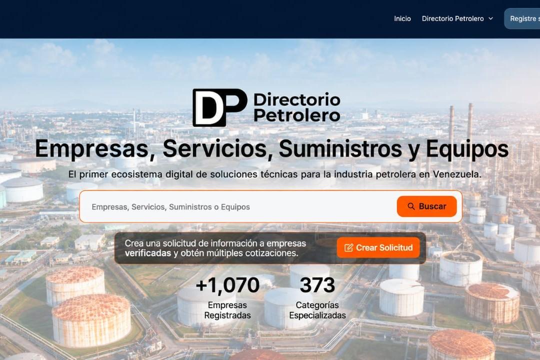DirectorioPetrolero.com Supera 1.000 Empresas Cata